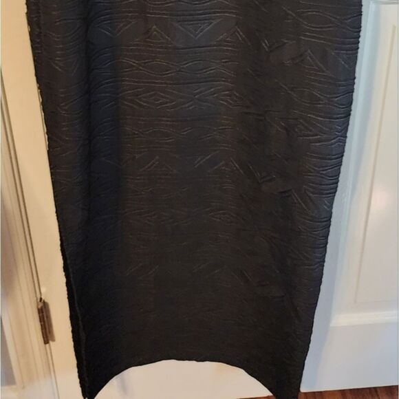 SHAPEFX Fitted Black Long ribbed‎ dress,Simple, Shaping & Stunning. Size 8 NEW - Picture 9 of 16